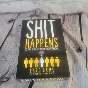 Adult Card Game Sh!t Happens 18+ And Stuff Happens 13+ complete